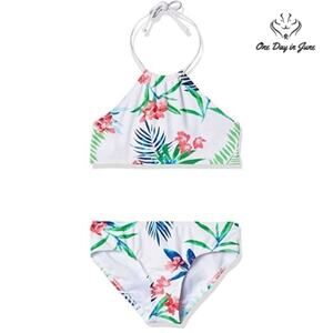 Kanu Surf Mahina Beach Sport Halter Bikini Swimsuit Size 12